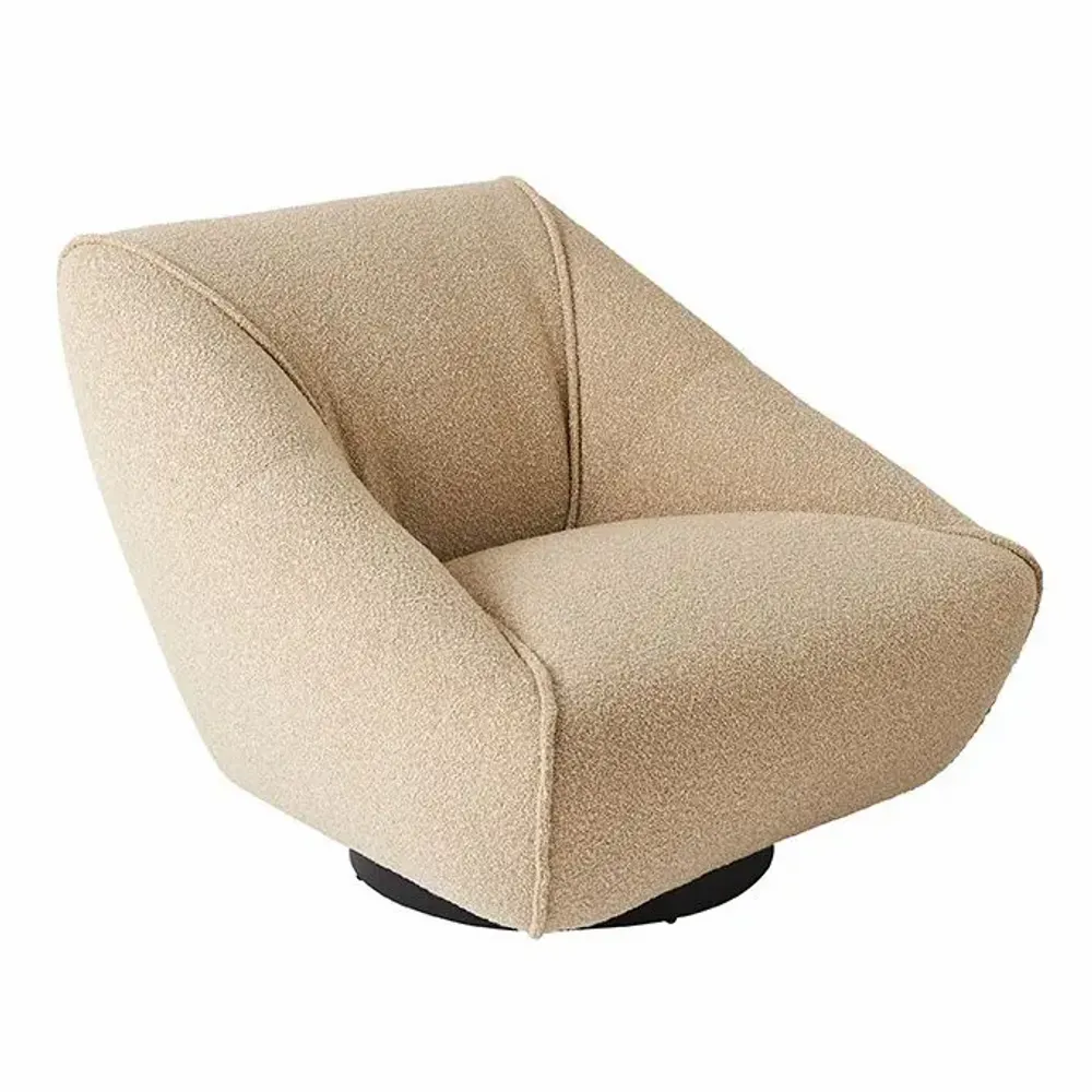 Armchairs - Henry Twine Swivel Chair - SIGNATURE MOBILIER ET DÉCORATION