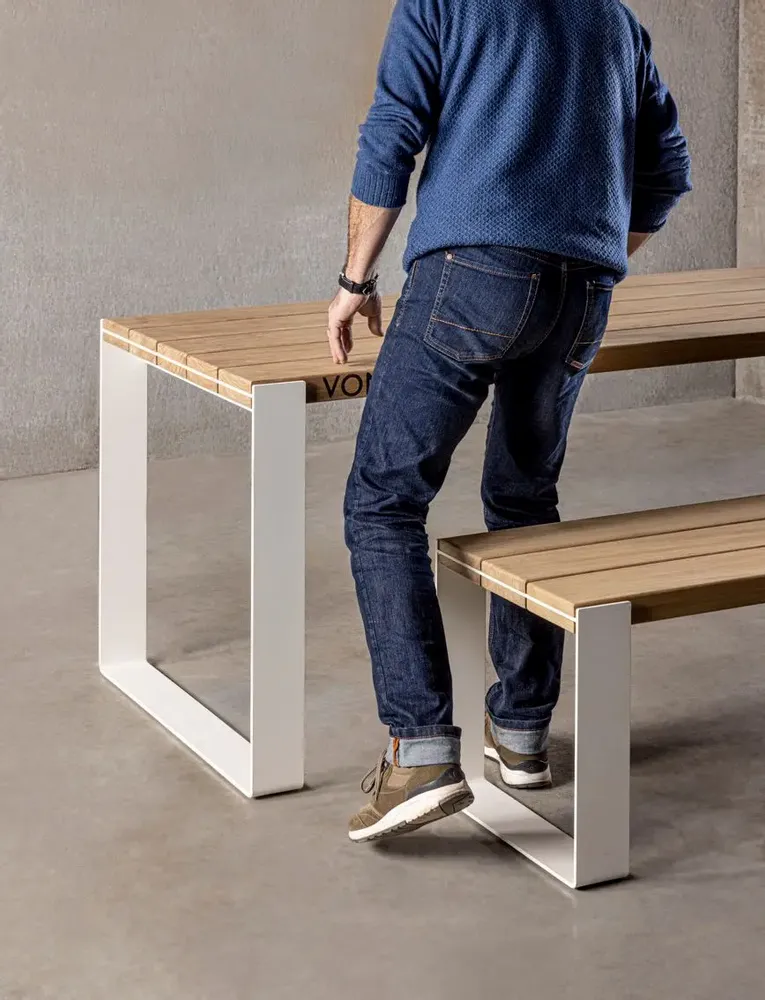 Tables de jardin - VONK STR8 Bench - VONK FURNITURE