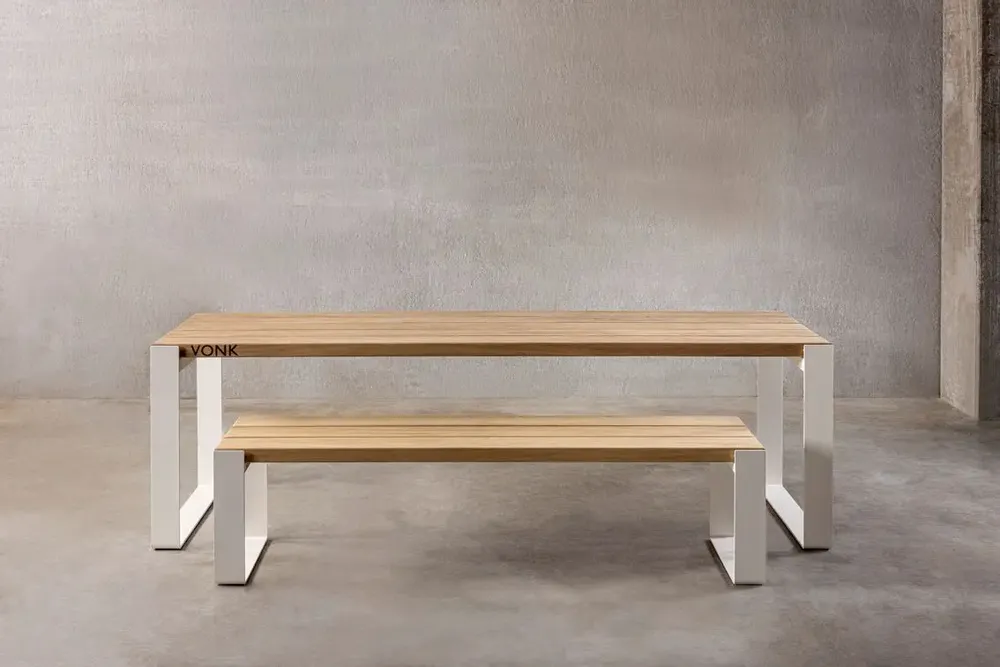 Tables de jardin - VONK STR8 Bench - VONK FURNITURE
