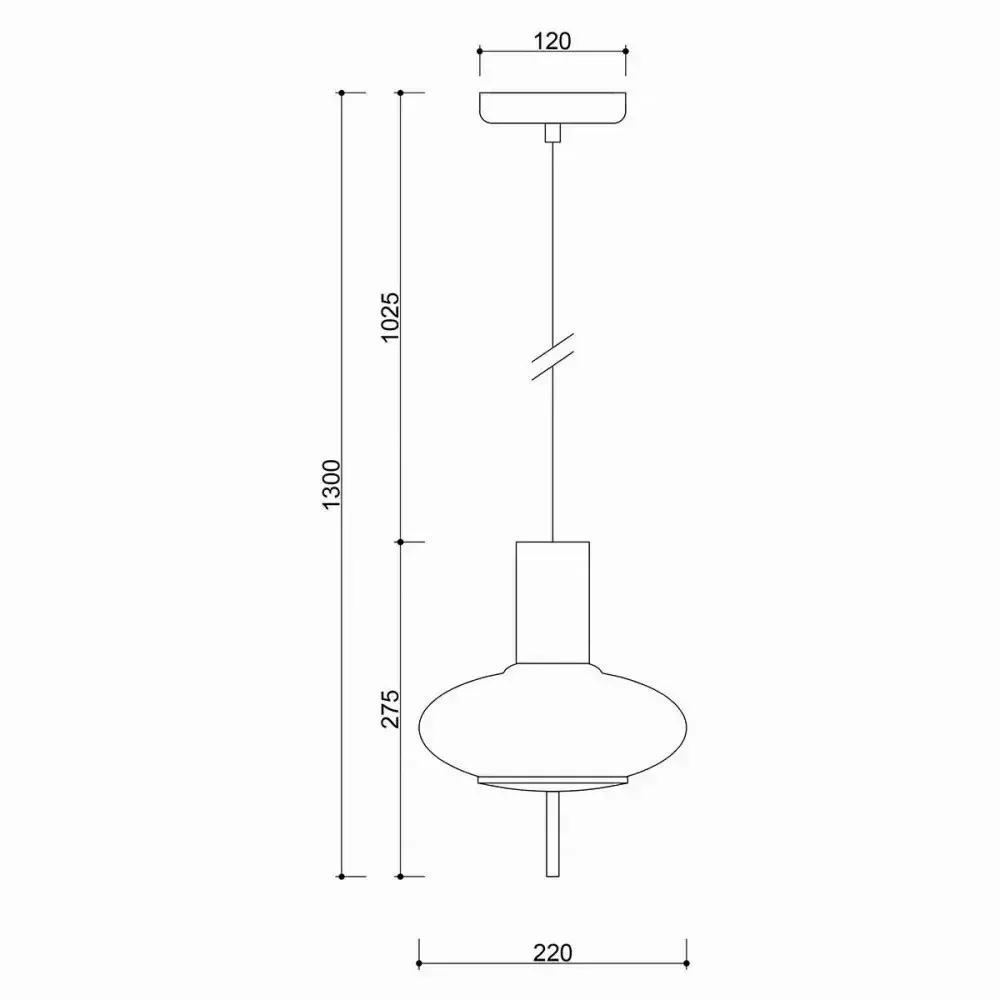 Hanging lights - TORNI A white ceiling pendant lamp - UPPER HALF