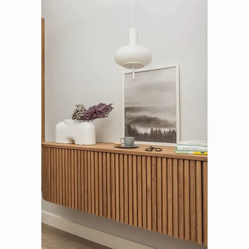 Hanging lights - TORNI A white ceiling pendant lamp - UPPER HALF