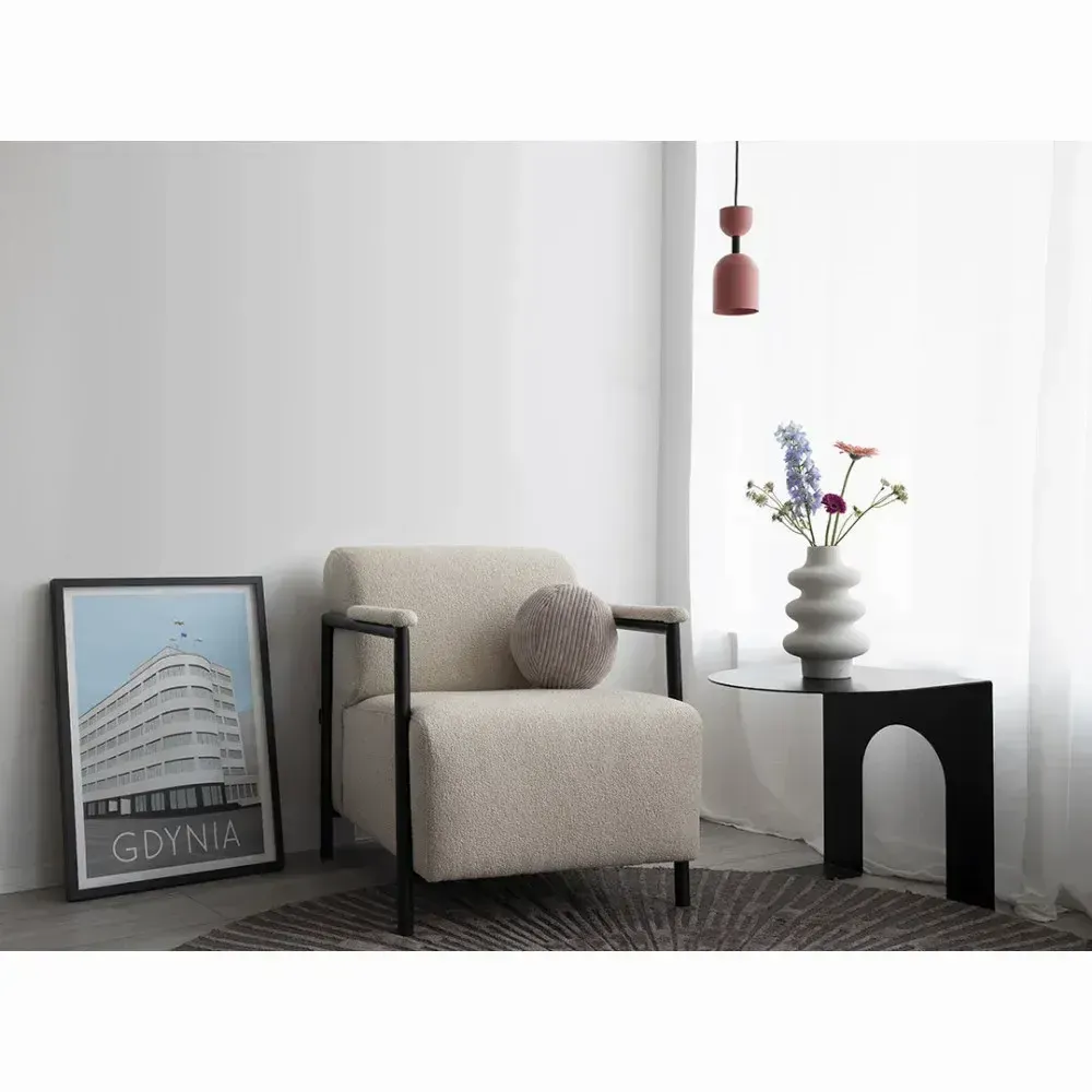 Hanging lights - SUPURU pink ceiling pendant lamp with black tube - UPPER HALF