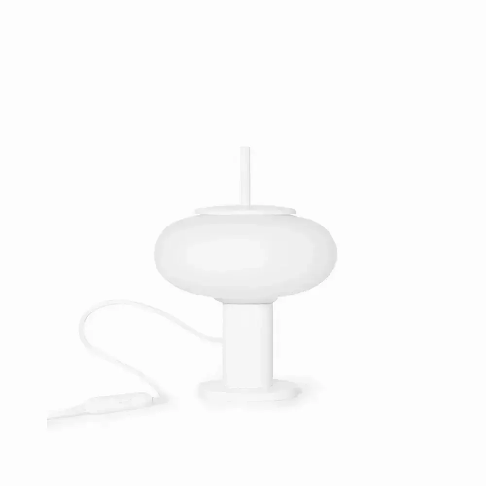 Table lamps - TORNI ST white table lamp - UPPER HALF