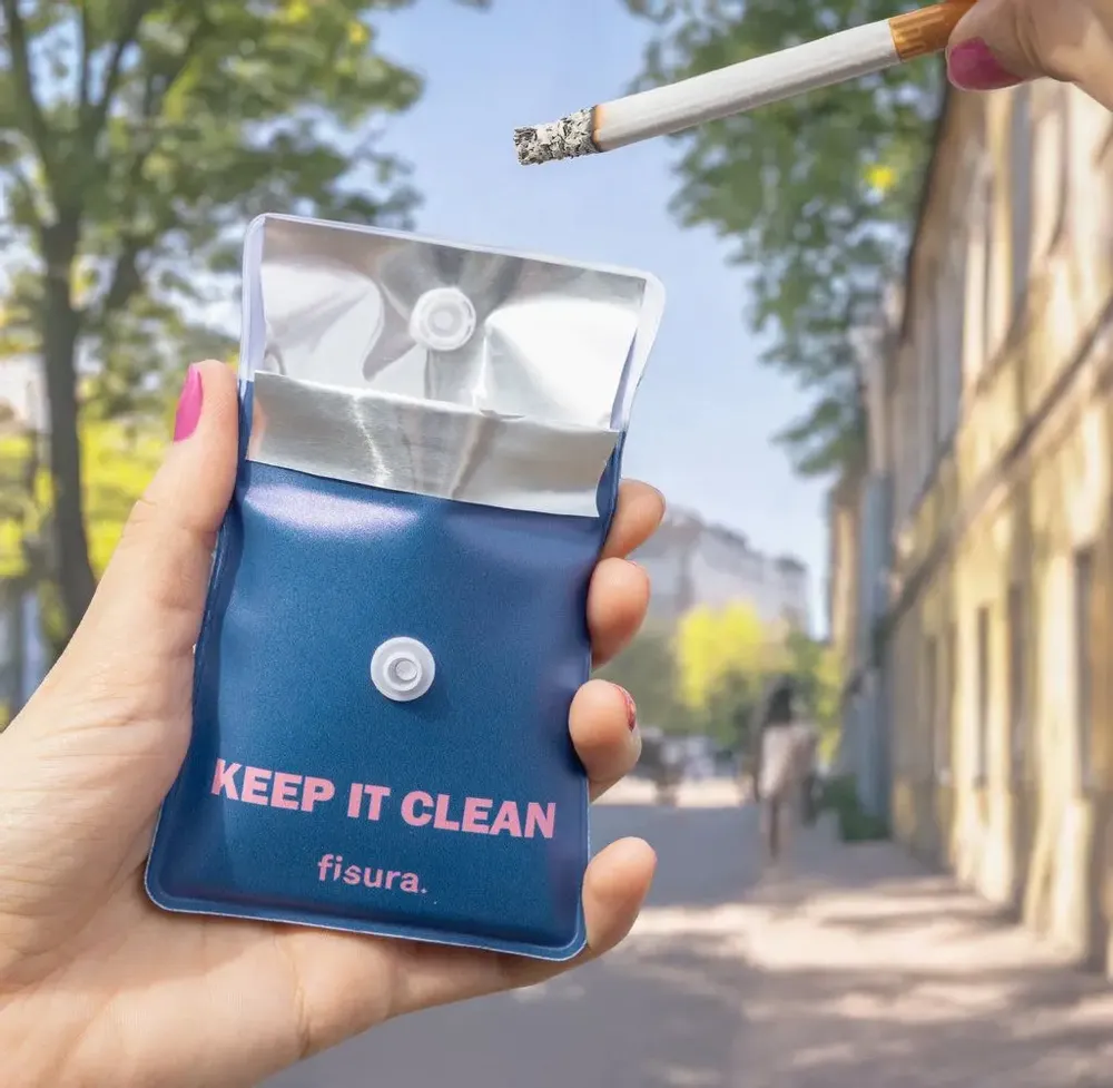 Objets de décoration - CENDRIER PORTATIF - FISURA