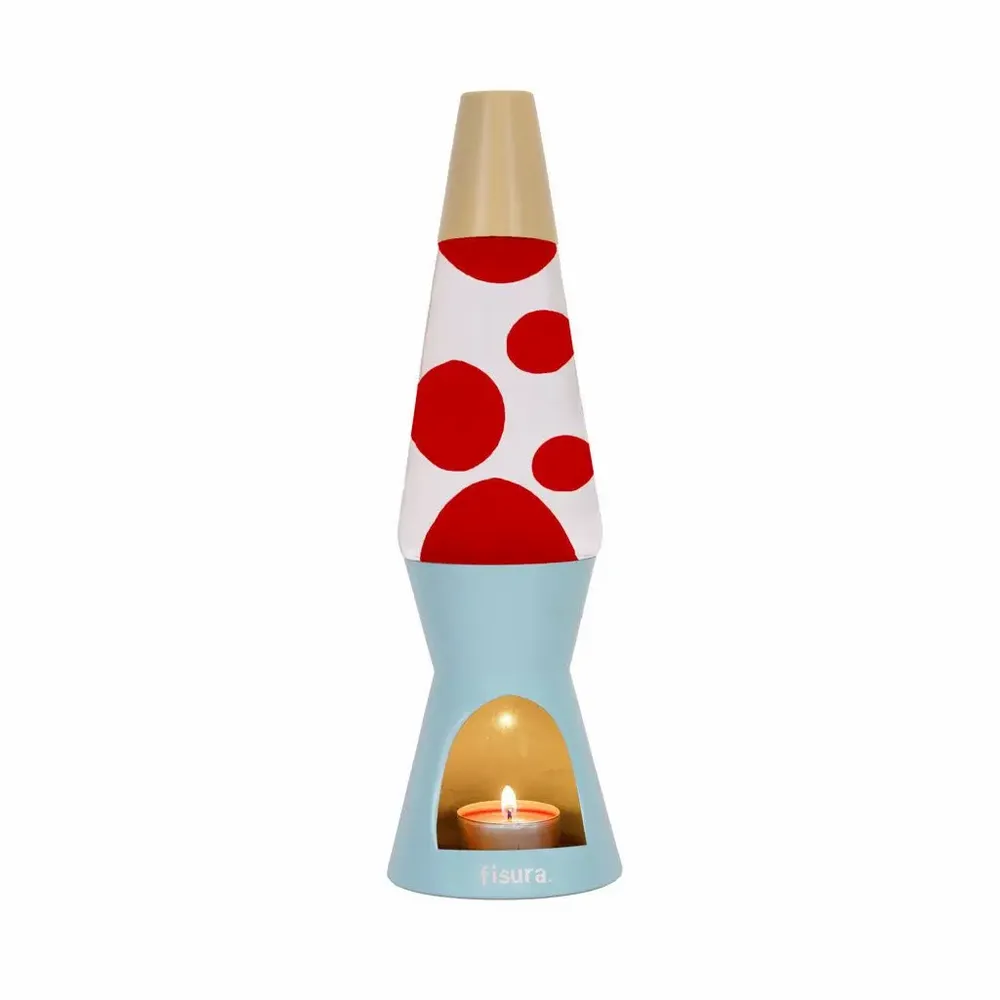 Desk lamps - TEA LIGHT LAVA LAMP - FISURA