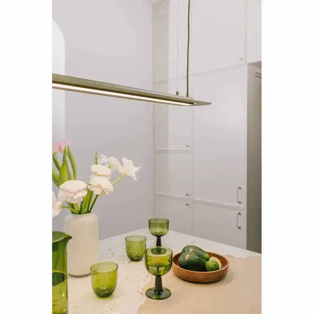 Hanging lights - SENKEI A red-orange ceiling pendant lamp - UPPER HALF