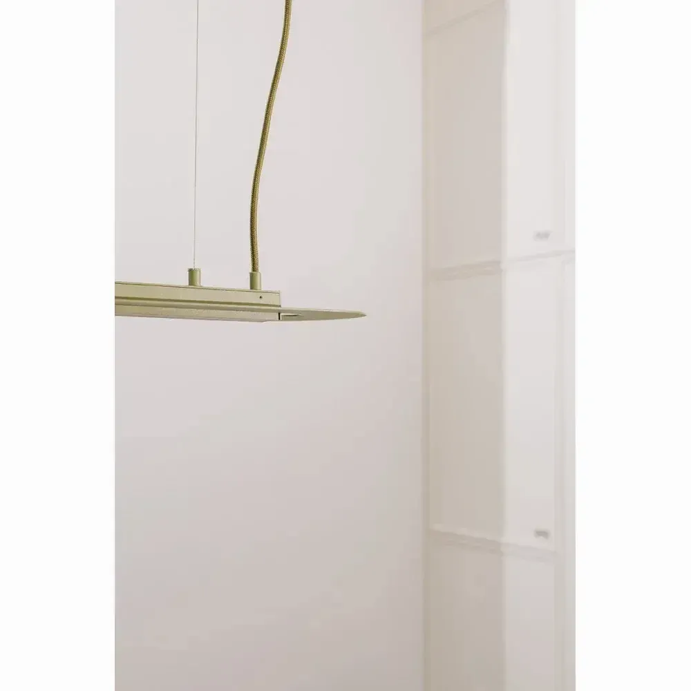 Hanging lights - SENKEI A red-orange ceiling pendant lamp - UPPER HALF