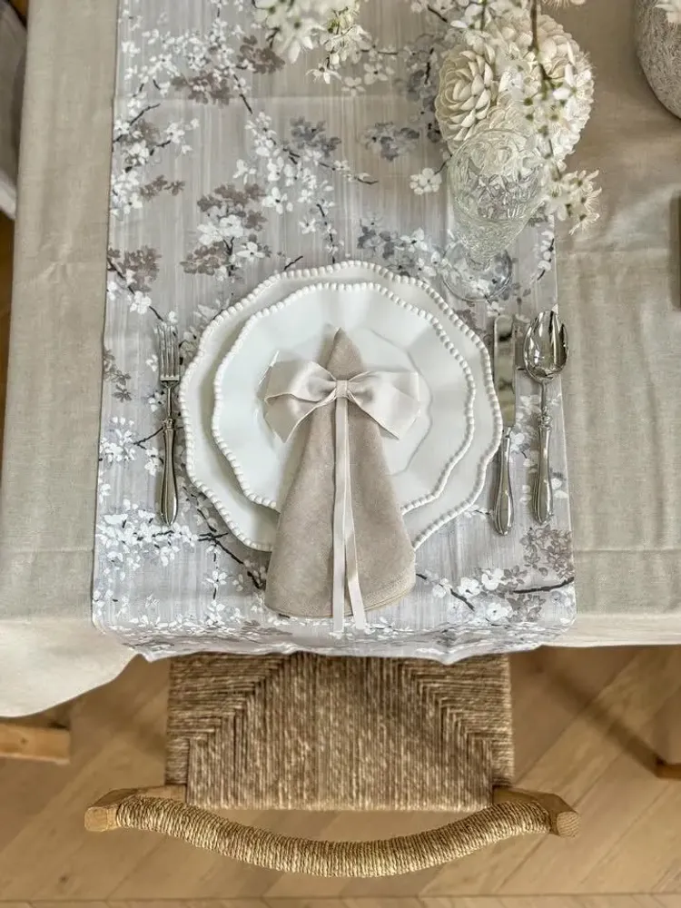 Table cloths - Twigs & Mirha Table Runner – Coordinated Textile Collection - ROSEBERRY HOME