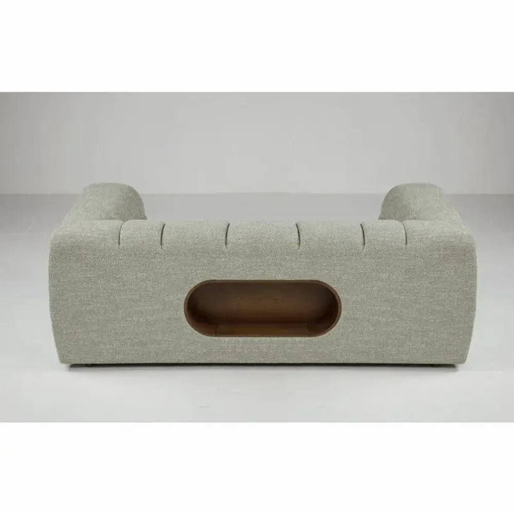 Canapés pour collectivités - Canapé Crossac – 2 places avec étagère intégrée - HÉVÉA HOUSE