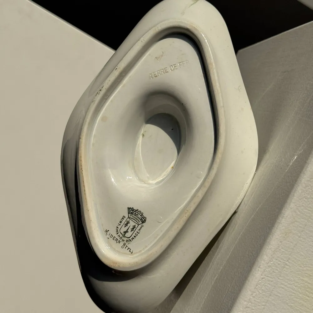 Plats et saladiers - Saucier ravier vert Saint Amand Hamage Modern Style - OFFICE OBJETS