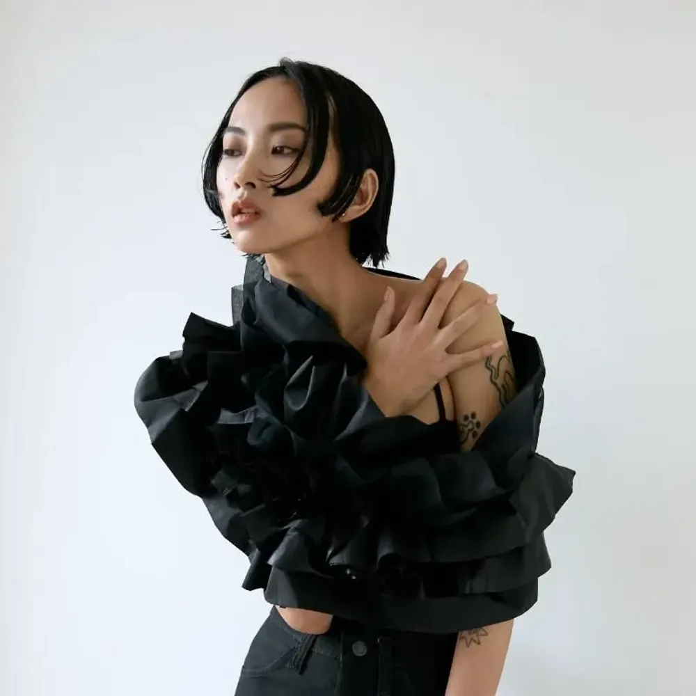 Scarves - Silk Scarf | MERMAID - POP UP DRESS