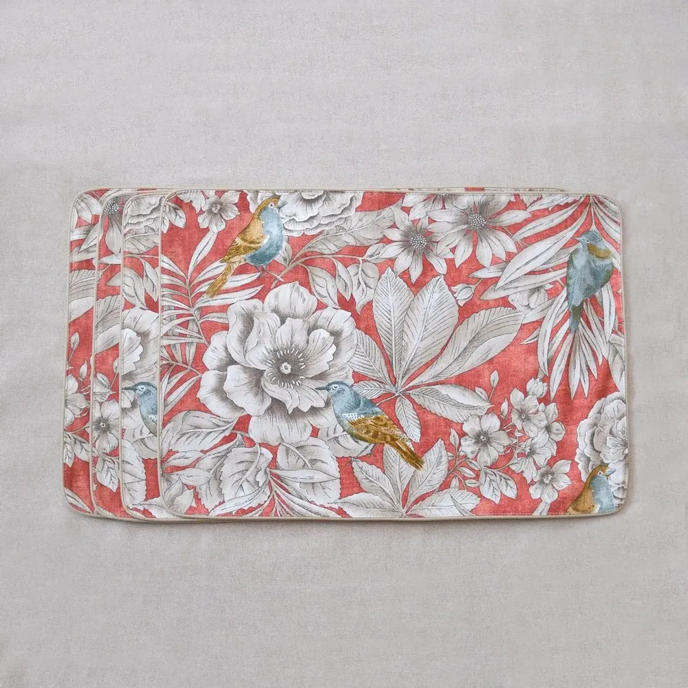 Sets de table - Sets de table réversibles Topaz & Mirha – Collection textile coordonné - ROSEBERRY HOME