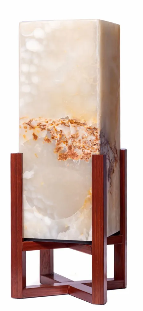 Table lamps - Aegean Ivory Column - MAISON AETHERION