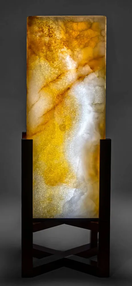 Table lamps - Aegean Ivory Column - MAISON AETHERION