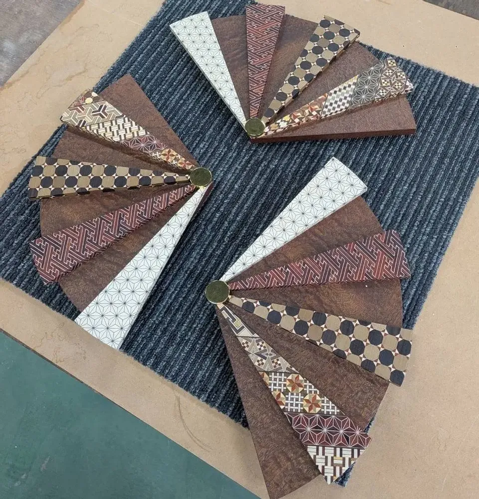 Wall ensembles - Yosegi Interior Partition - YOSEGI