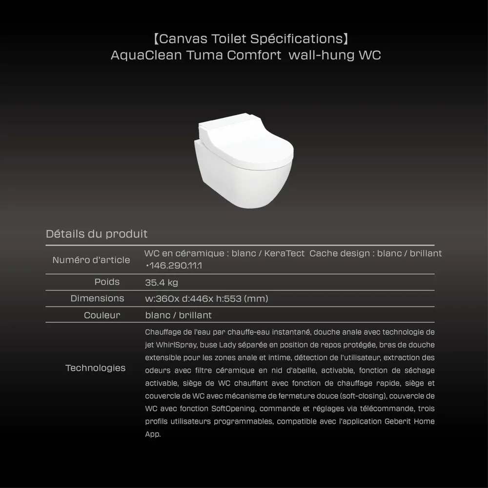 Services - FORMULA series -toilets - ARTOLETTA® MAISON COLLECTION