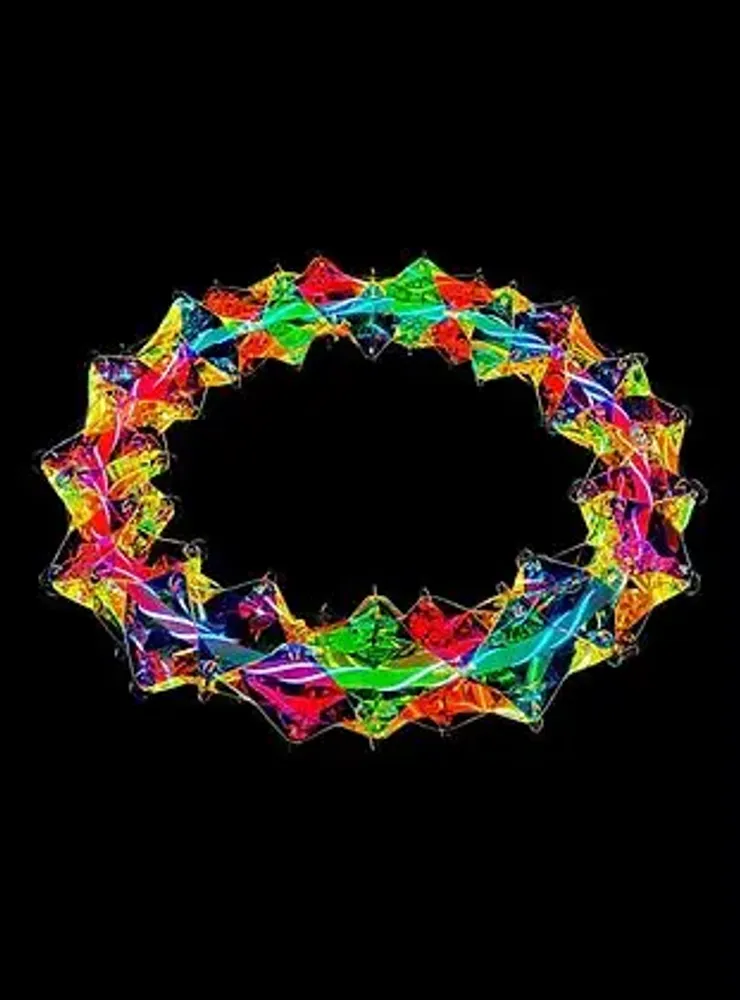 Suspensions - Ring Iridescent - ARTDECORIS