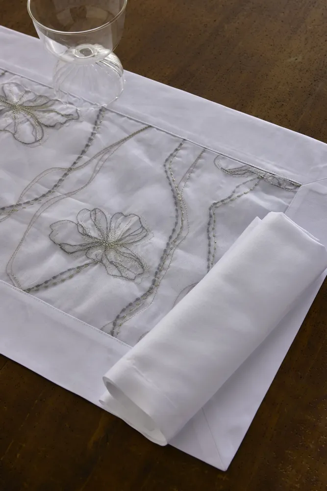 Assiettes au quotidien - Placemat Set Iris - ANNA MONTI