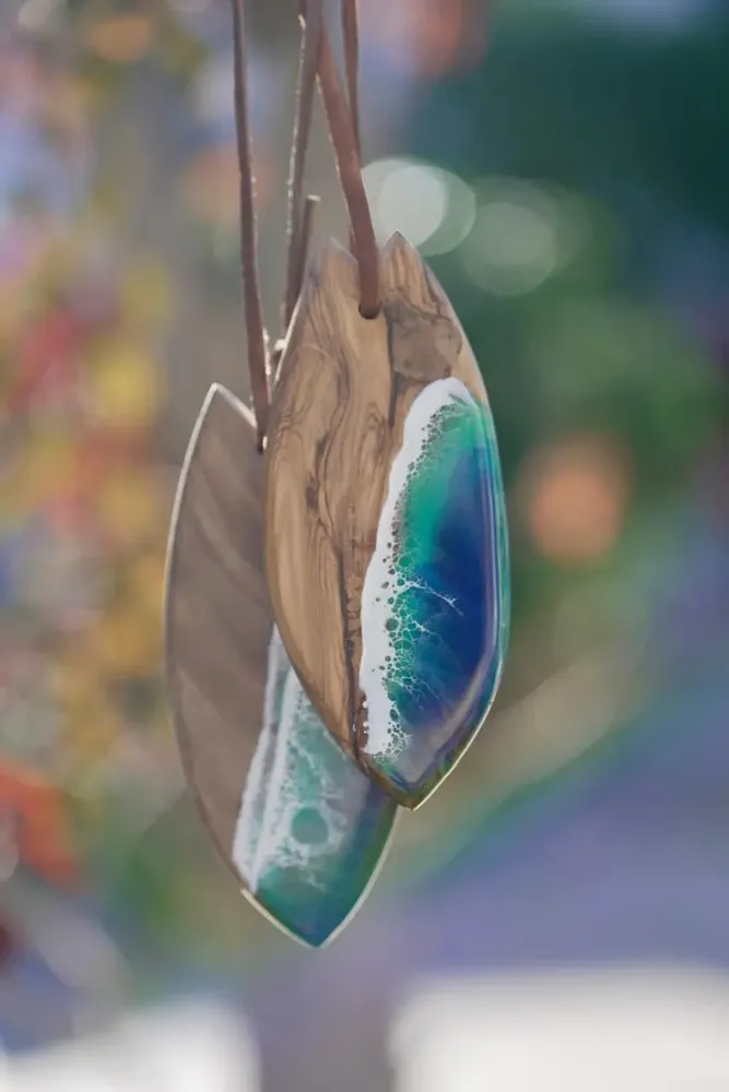 Decorative objects - planche charcuterie - Resine Art - SANAE LAGHOUAT