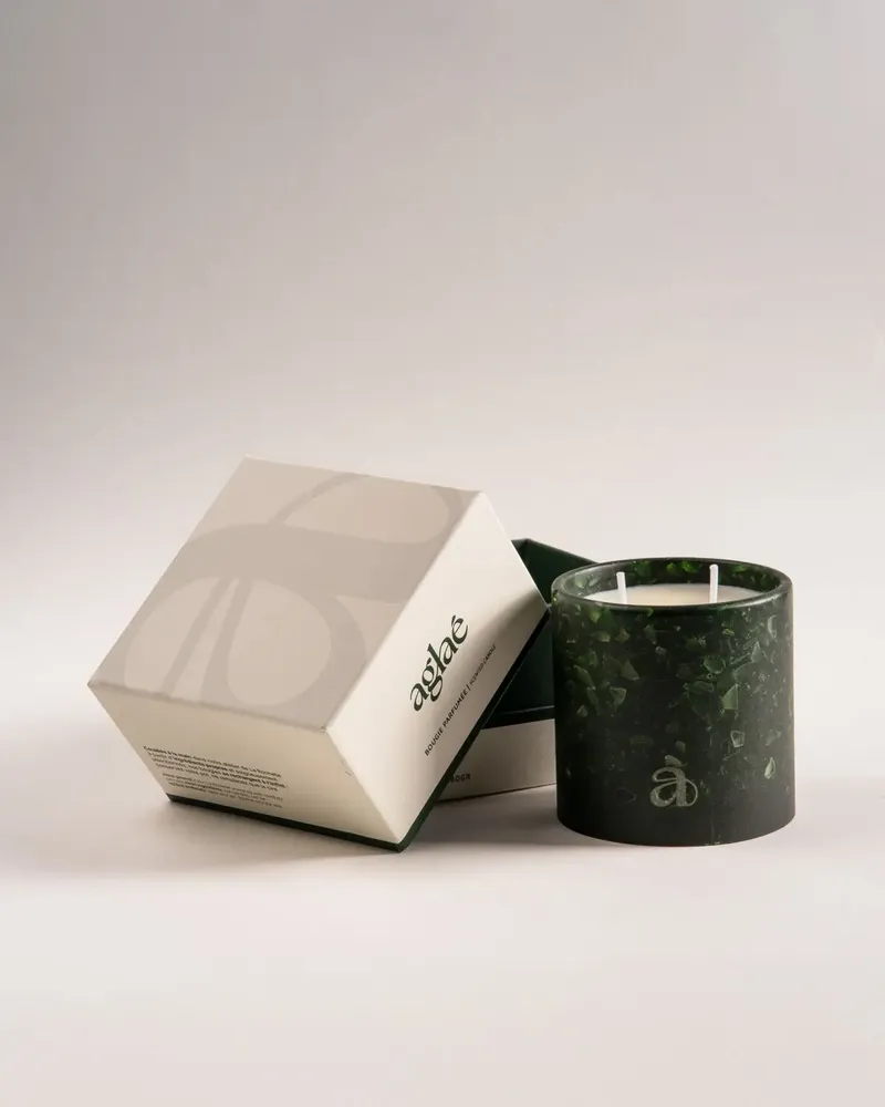 Customizable objects - Upcycled scented candles refillable - 280gr / 9.9oz - AGLAÉ BOUGIE