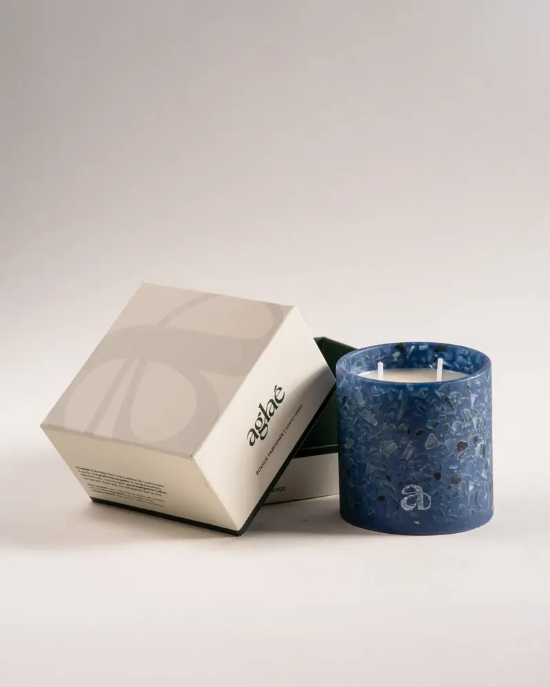 Customizable objects - Upcycled scented candles refillable - 280gr / 9.9oz - AGLAÉ BOUGIE