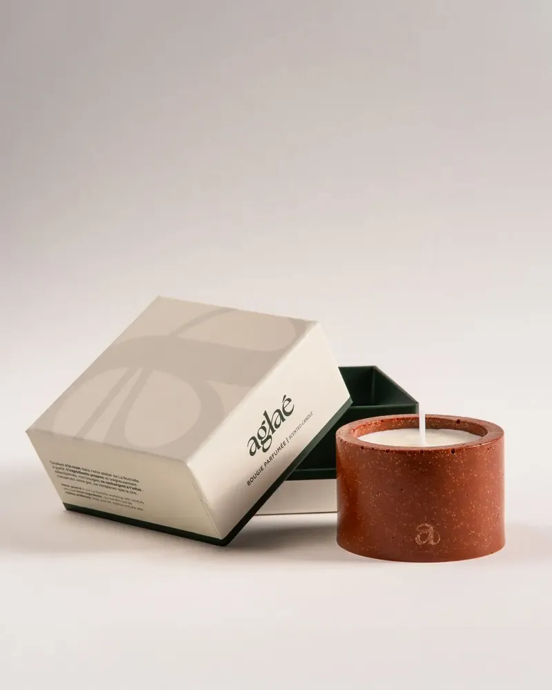 Design objects - Refillable upcycled scented candles - 110gr - AGLAÉ BOUGIE