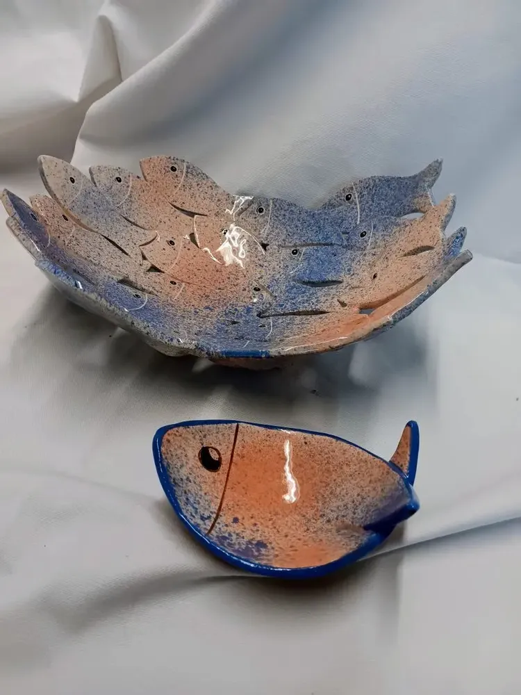 Céramique - Banc de poisson - ATELIER TERRE DU ROI