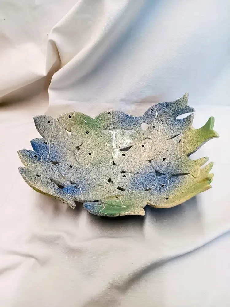 Céramique - Banc de poisson - ATELIER TERRE DU ROI