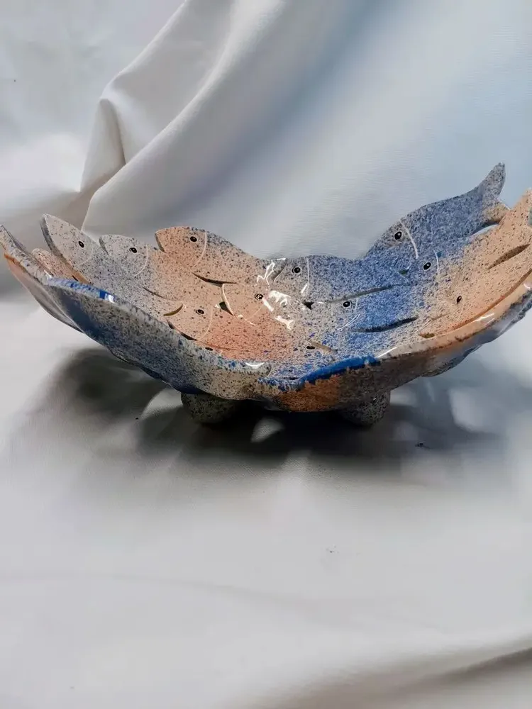 Céramique - Banc de poisson - ATELIER TERRE DU ROI