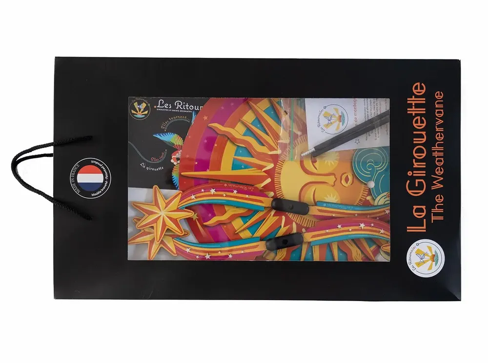 Outdoor decorative accessories - Mona and Mia Weathervane - LES RITOURNAILES