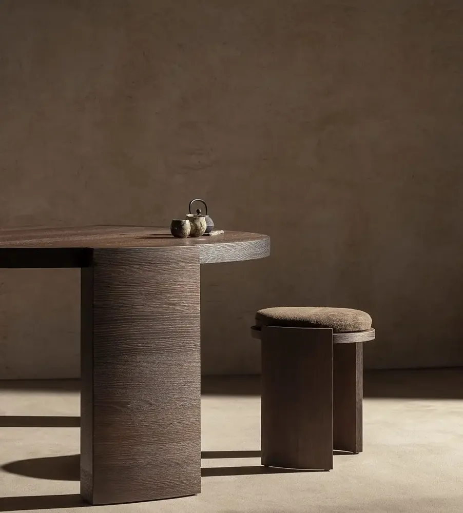 Tables Salle à Manger - HIKU DINNER round - KĀNA OBJECTS