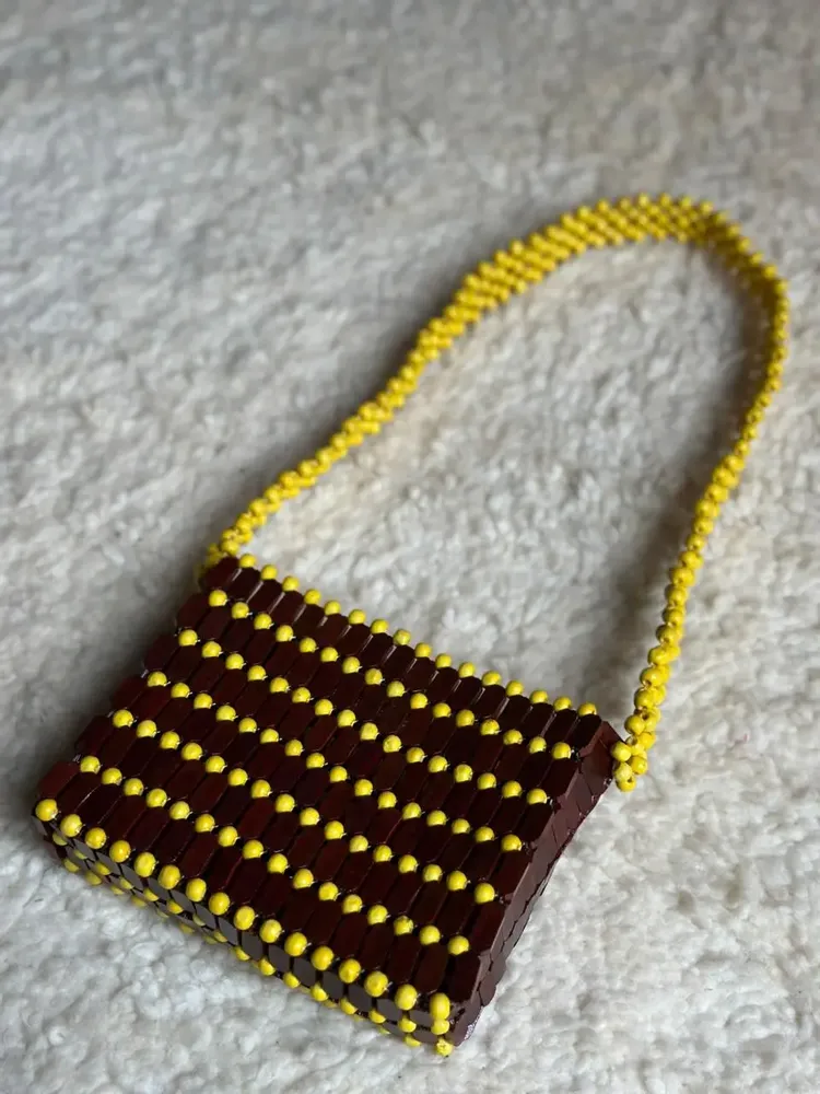 Sacs et cabas - mimosa - COOPERATIVE L'ART DU FEUTRAGE