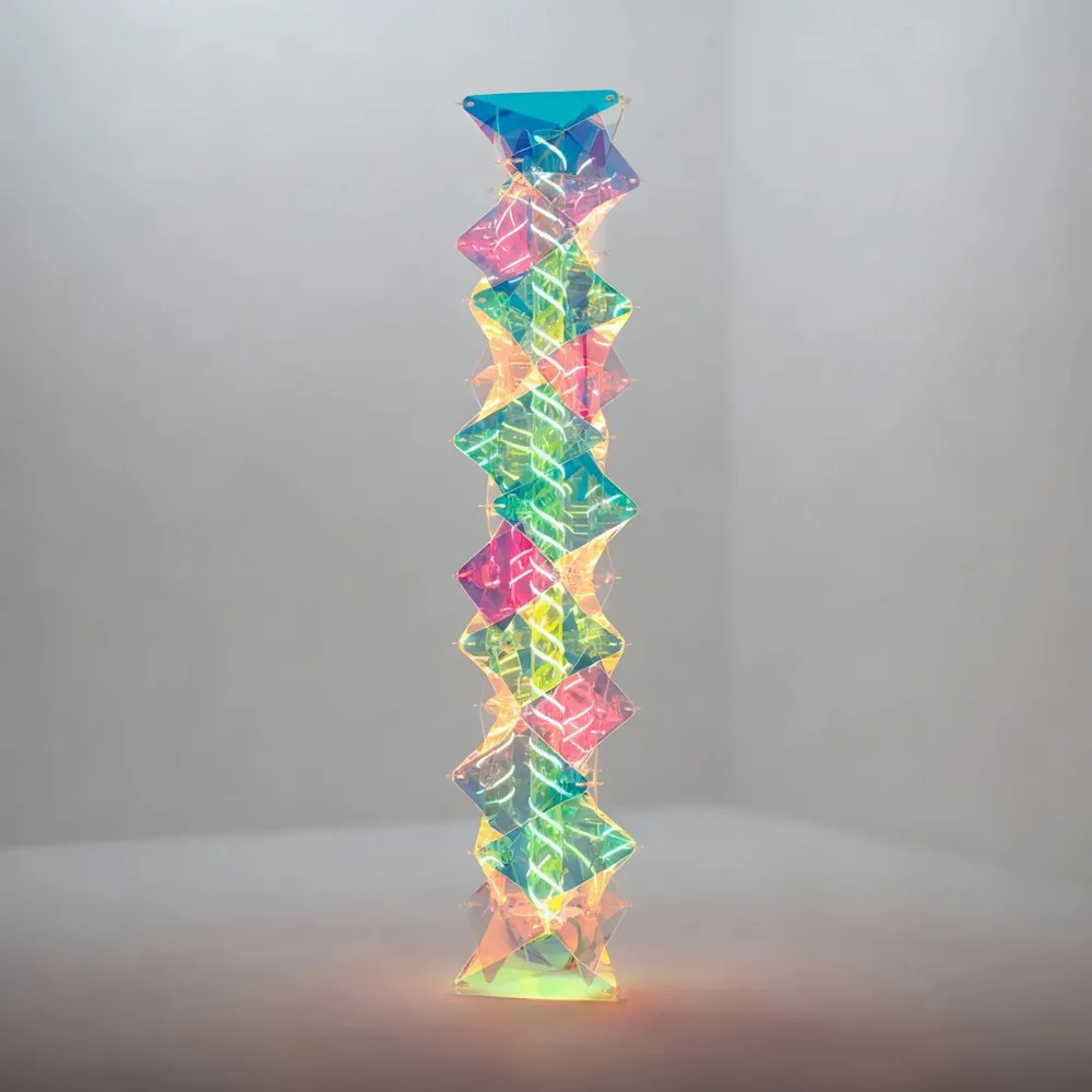 Floor lamps - Iridescent Monolith - ARTDECORIS