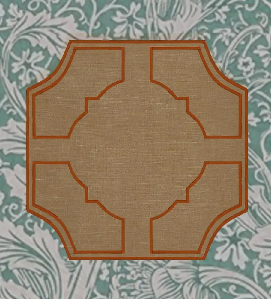 Décorations pour tables de Noël - Sets de table lin Scuol - LA CUCA