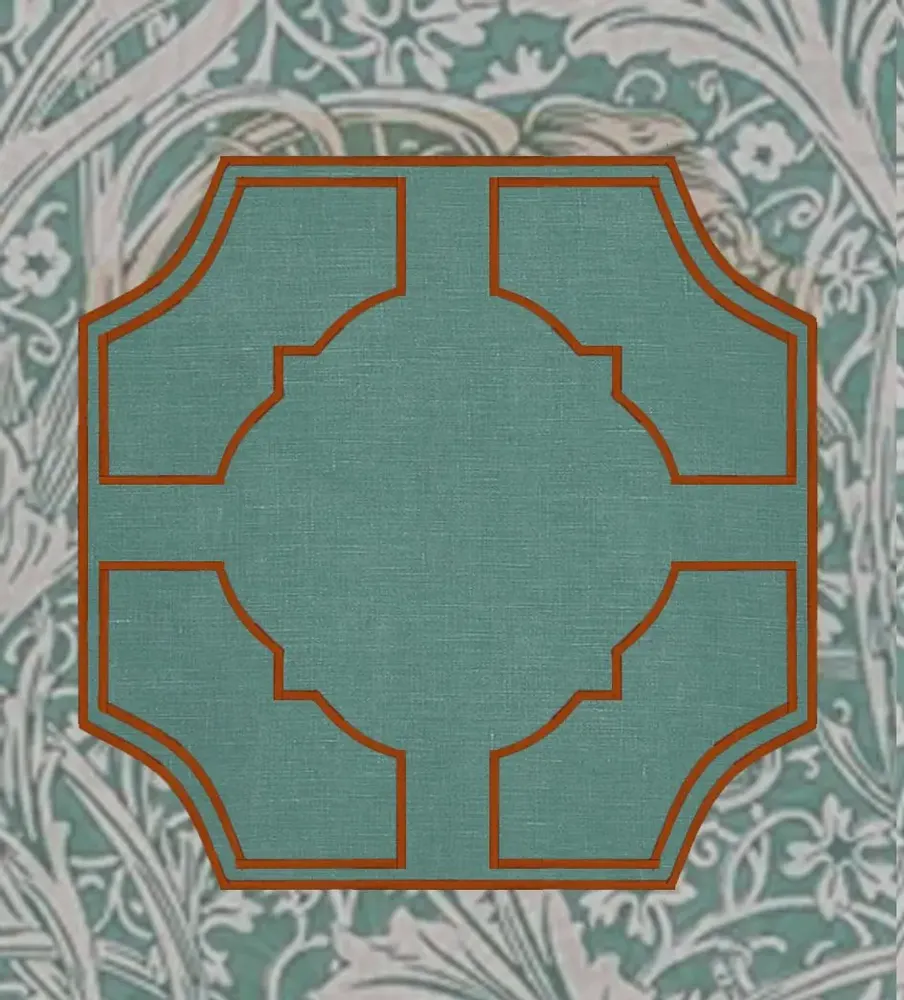 Décorations pour tables de Noël - Sets de table lin Scuol - LA CUCA