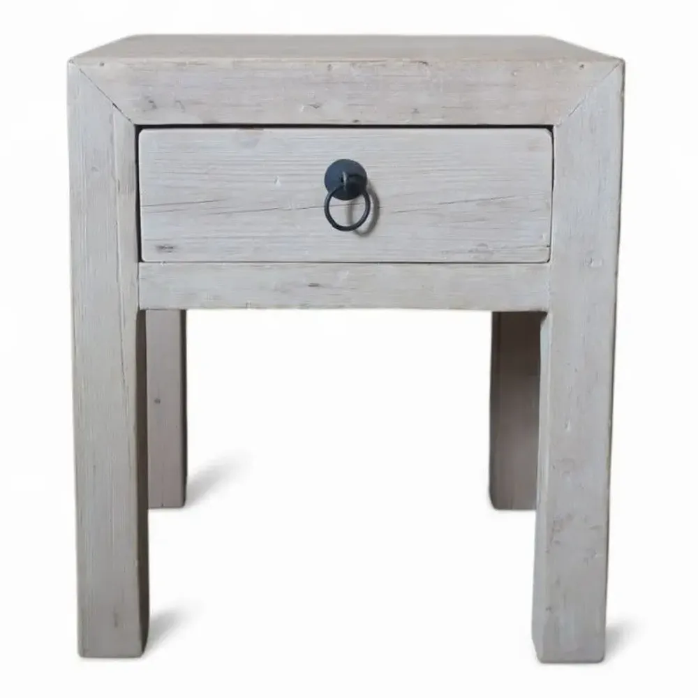 Tables de nuit - Table d'appoint naturelle avec tiroir - PAGODA INTERNATIONAL