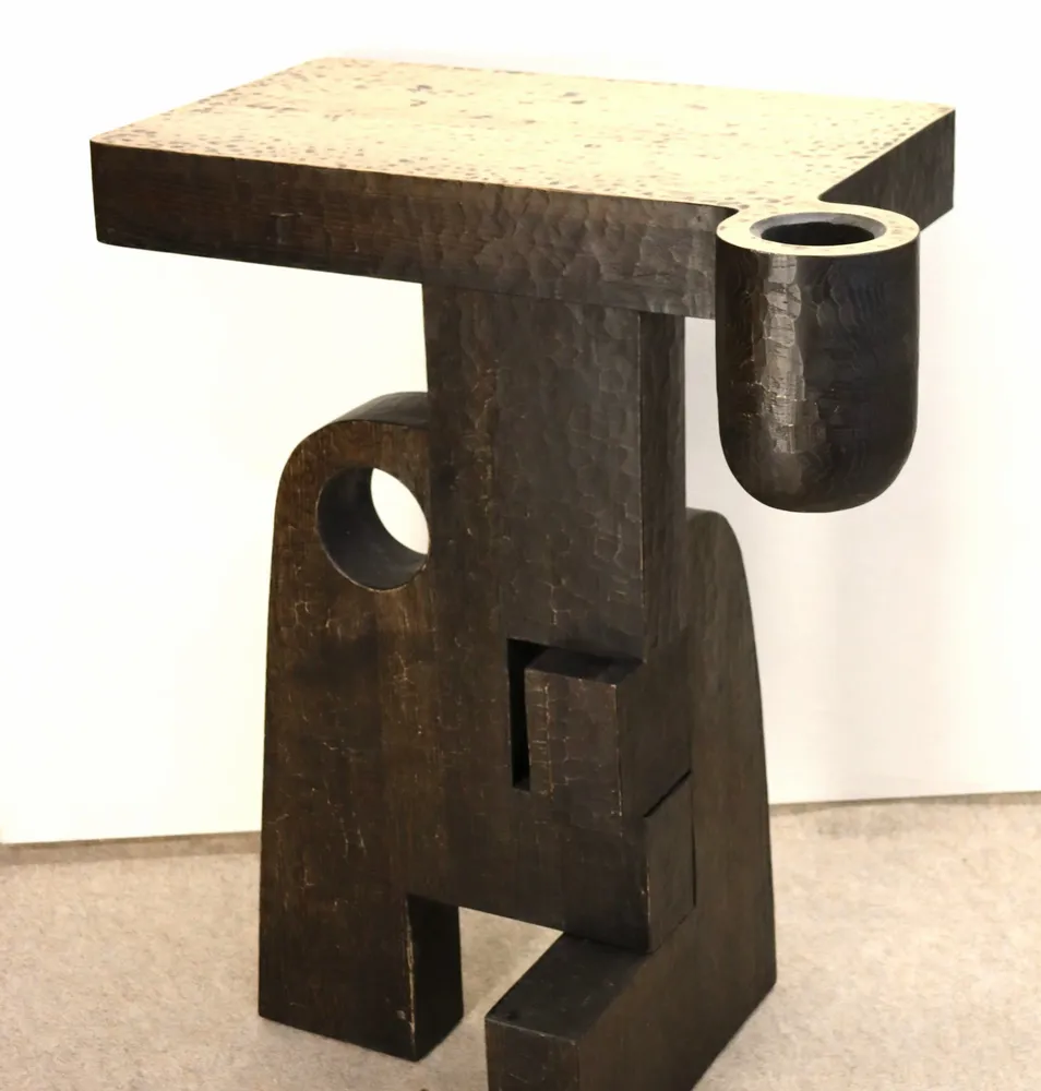 Consoles - meuble guéridon RUSTIQUE IV - THIERRY LAUDREN