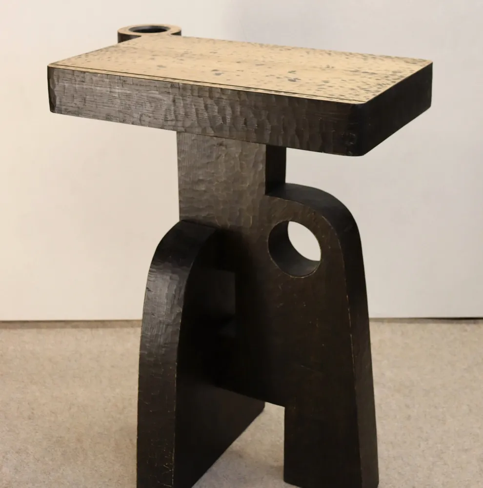 Consoles - meuble guéridon RUSTIQUE IV - THIERRY LAUDREN