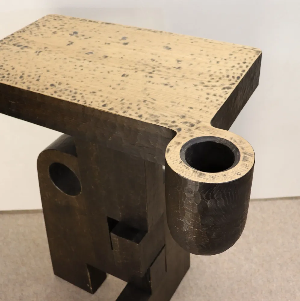 Consoles - meuble guéridon RUSTIQUE IV - THIERRY LAUDREN