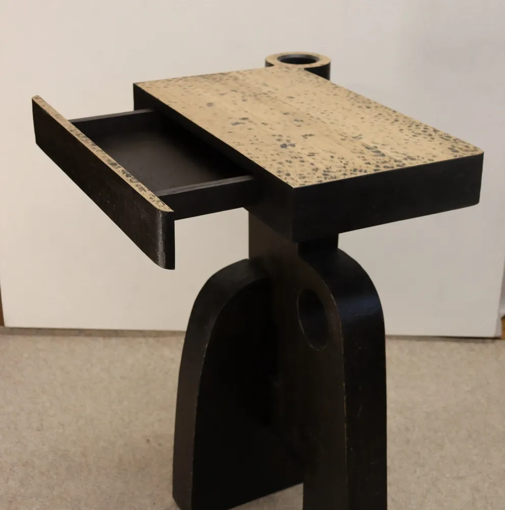 Consoles - meuble guéridon RUSTIQUE IV - THIERRY LAUDREN