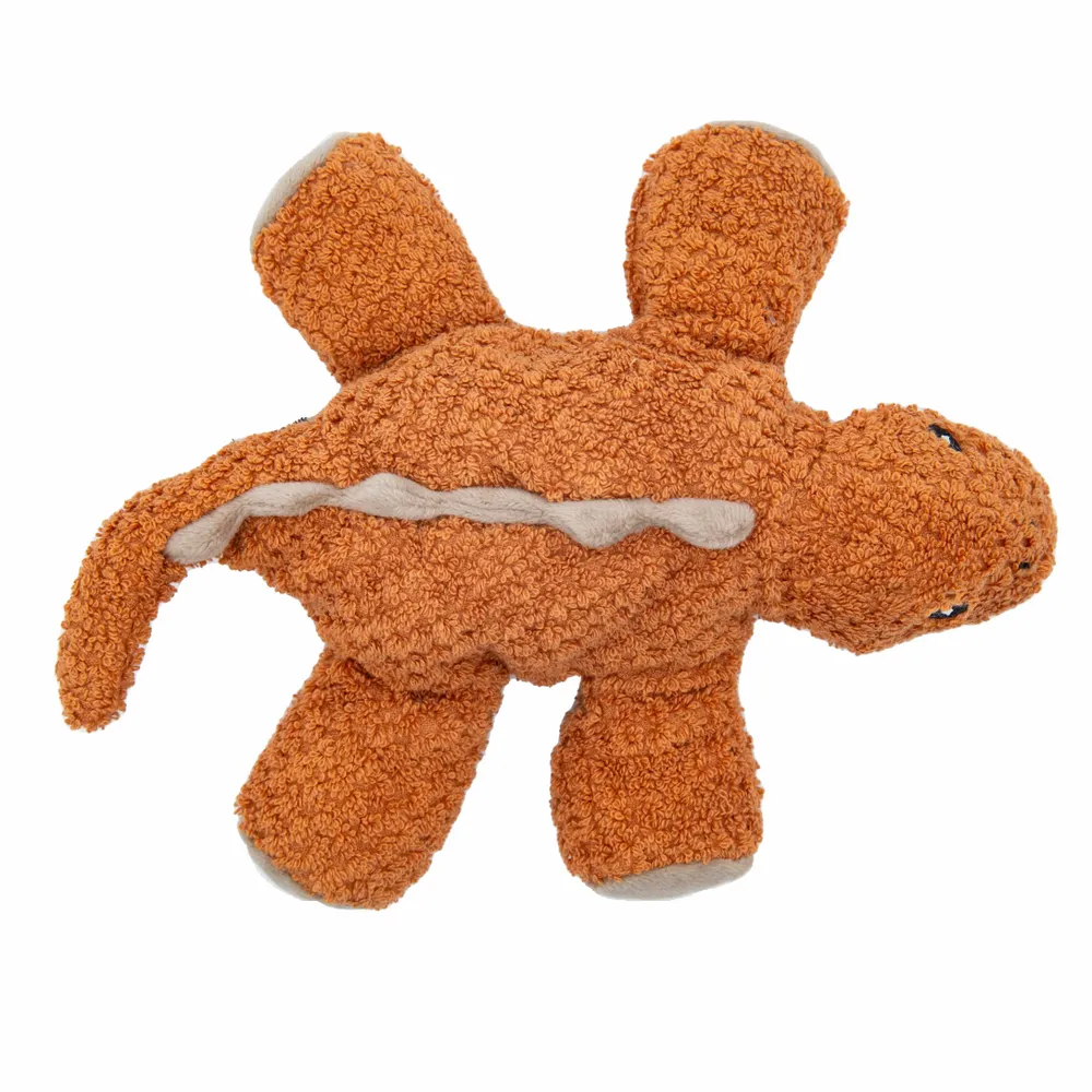 Soft toy - Cotton Toy - Orange Dinosaur 27cm - CUTE SINCE 1999