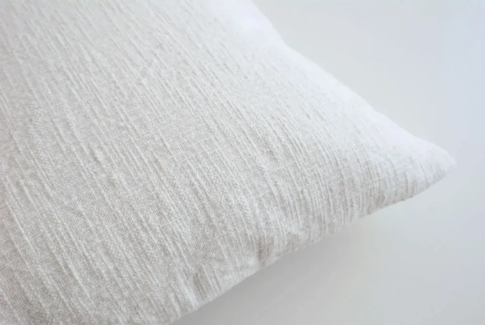 Coussins textile - Coussin Finn en coton chambray uni - ML FABRICS