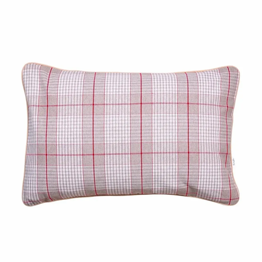 Fabric cushions - Glen Check Decorative Cushion Cover – French Style - ROSEBERRY HOME