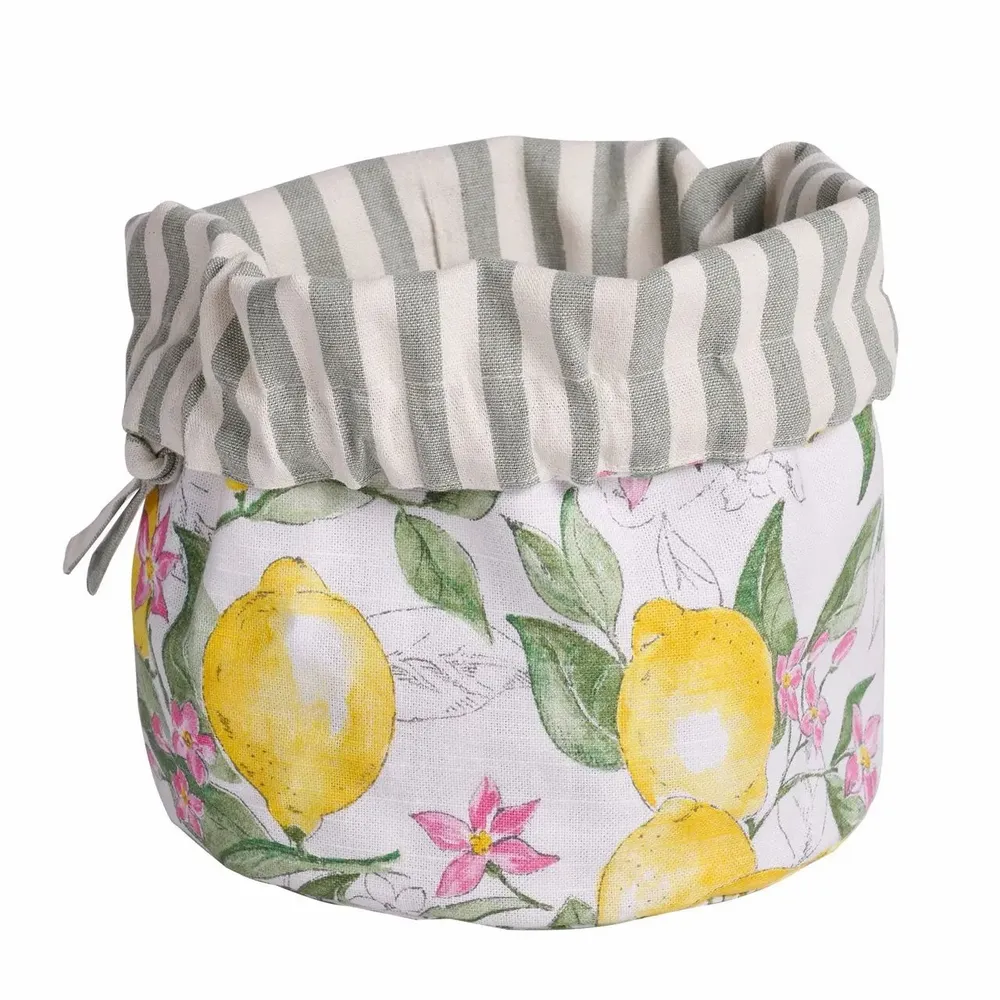 Boîtes de conservation - Sac à pain Lemonade & Rayures – Style d’été - ROSEBERRY HOME