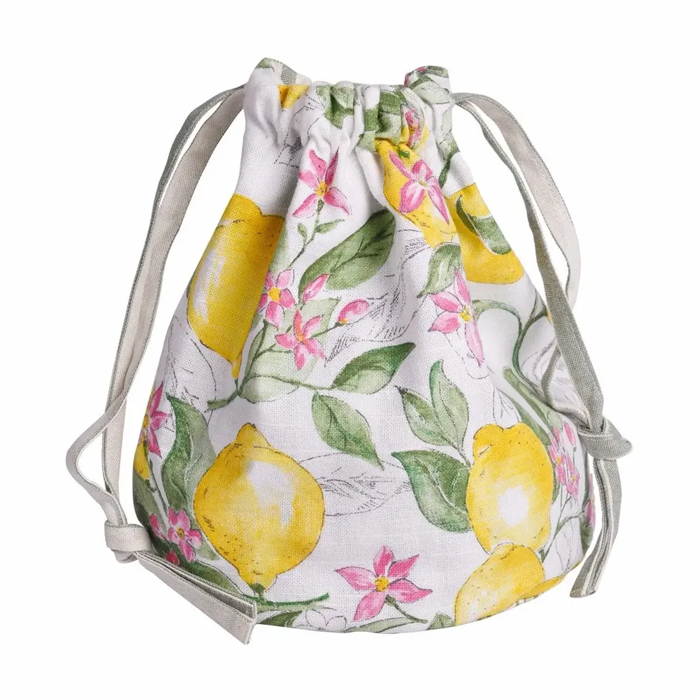 Boîtes de conservation - Sac à pain Lemonade & Rayures – Style d’été - ROSEBERRY HOME