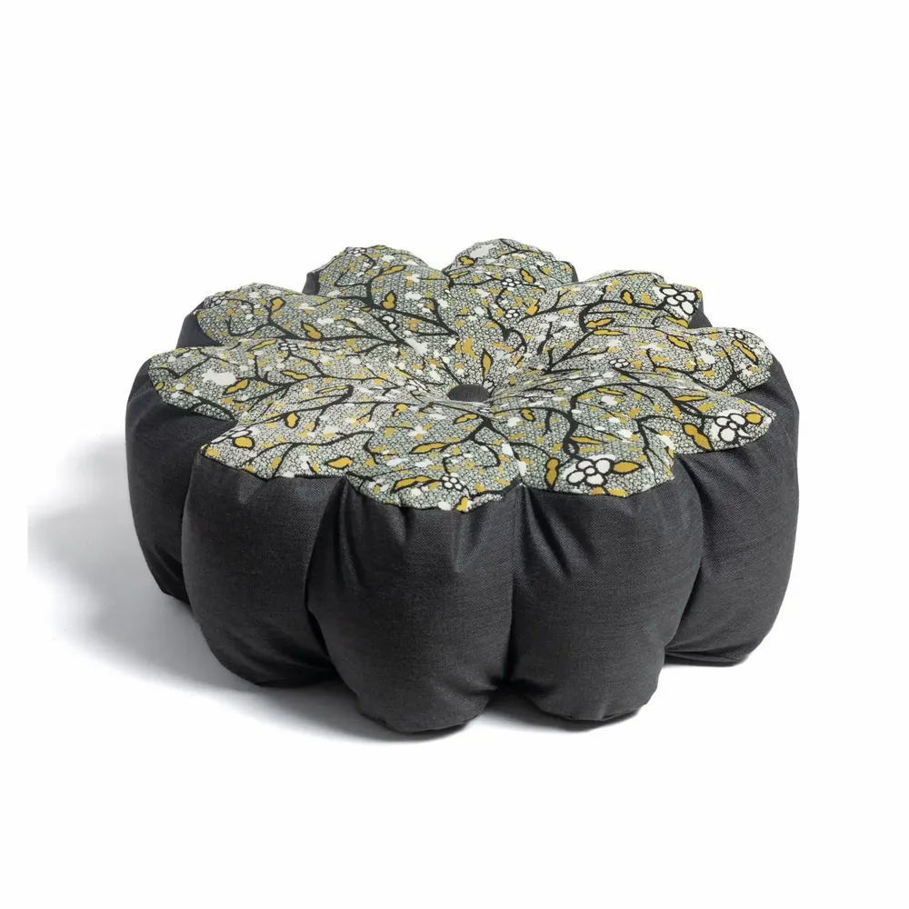 Poufs - SUNNY FLOWER | Pouf d'extérieur | 80 x h30 cm - COZIP