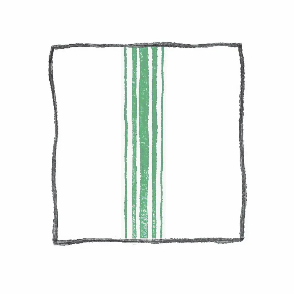 Linge de table textile - Set de 4 serviettes Lou - ML FABRICS