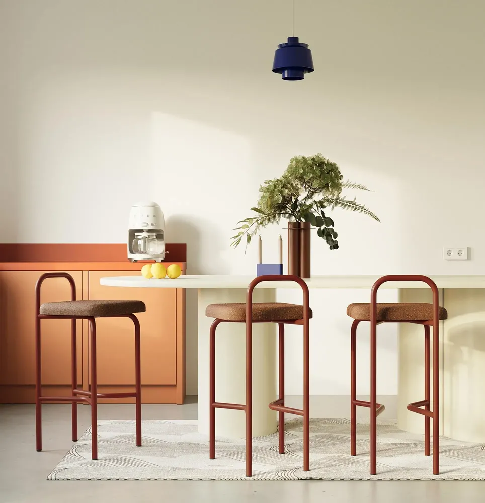 Chairs - LUV Bar Stool - UPPER HALF