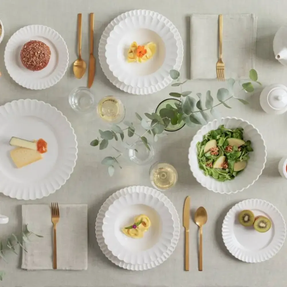 Platter and bowls - LA PORCELLANA BIANCA - THUN SPA