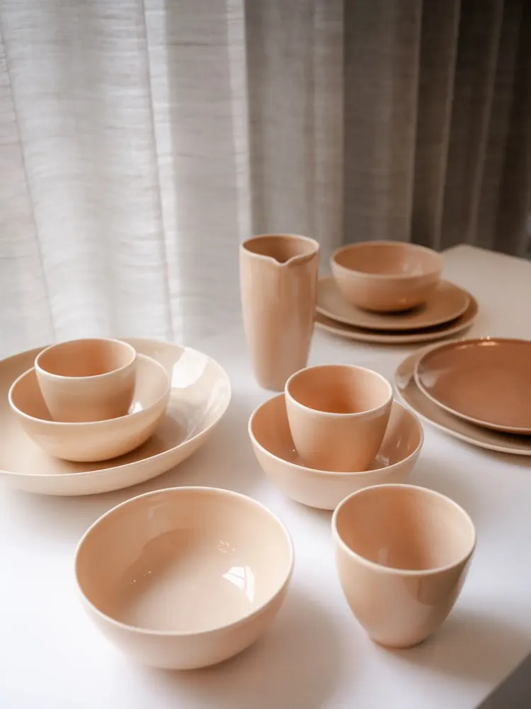 Formal plates - porcelain tableware - RUUD VAN OOSTERHOUT DESIGN